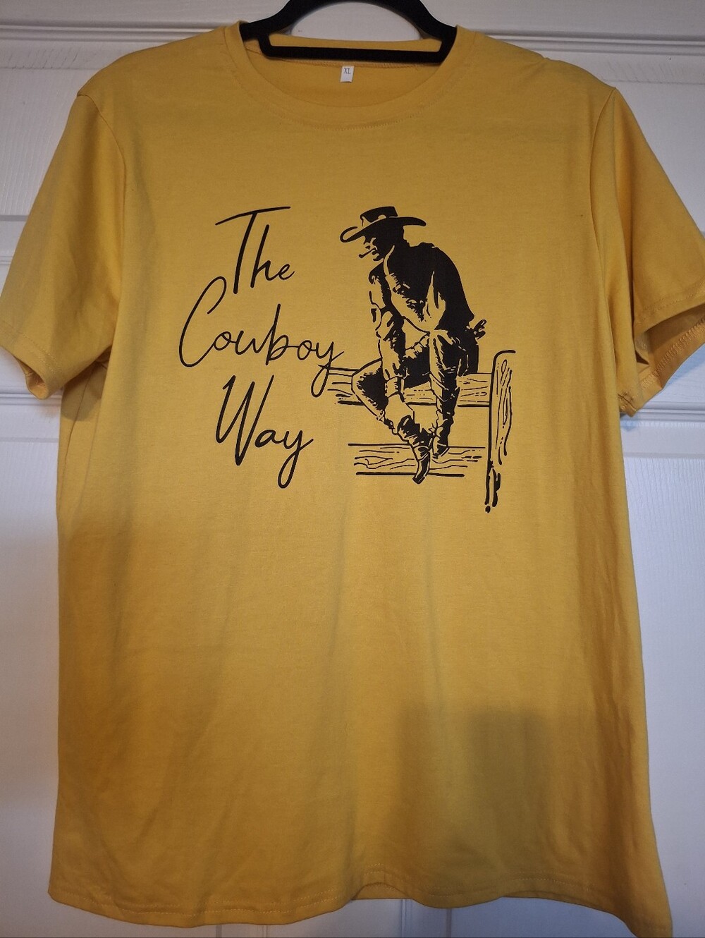 The Cowboy Way Graphic Tee - Yellow